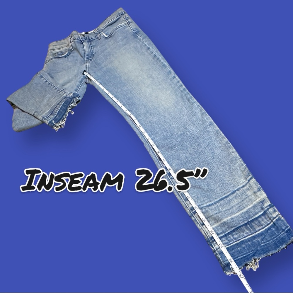 NWT Current/Elliot Stiletto High-Rise Skinny Jeans in Joey Light Vintage. Sz 26 - Picture 6 of 16